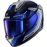 Shark Шлем Skwal i3 Rhad Blue/Chrome/Silver в Ульяновске