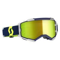 Scott Очки кроссовые Fury blue/grey yellow chrome works в Ульяновске