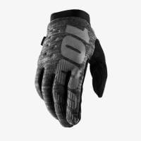 100% Мотоперчатки текстильные Brisker Glove Heather Grey  в Ульяновске