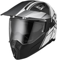 IXS Шлем IXS 208 2.0 Черно-Белый Матовый в Ульяновске