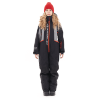 Dragonfly Зимний утепленный комбинезон Gravity for Teen Black - Grey 2024 в Ульяновске