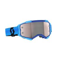 Scott Очки кроссовые Fury blue/black/silver chrome works в Ульяновске