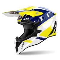 Airoh Мотошлем Wraaap Feel Yellow/Blue Gloss в Ульяновске