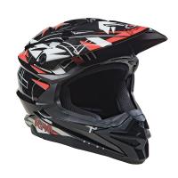 AiM Шлем кроссовый JK803S Orange/Black в Ульяновске