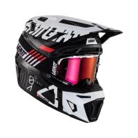 Leatt Мотошлем кроссовый Moto 9.5 Carbon Helmet Kit V24 White в Ульяновске