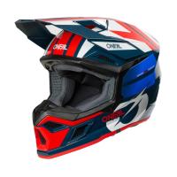 Oneal Кроссовый шлем 3Series Ride V.25 синий/белый в Ульяновске