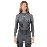 Dragonfly Термофутболка DF 3DThermo Grey с длинным рукавом Woman в Ульяновске
