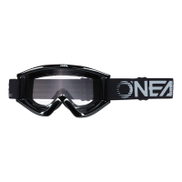Oneal Маска кроссовая B-Zero V.22, черная оправа, прозрачная линза в Ульяновске