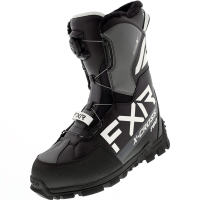 FXR Ботинки снегоходные X-Cross Pro BOA с утеплителем Black/White в Ульяновске