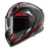 LS2 Мотошлем FF811 Vector II Alizer черно-красный в Ульяновске