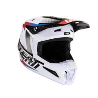 Leatt Шлем кроссовый Moto 2.5 Helmet Black/White 2024 в Ульяновске