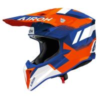 Airoh Шлем Wraaap Vision Orange-Blue Gloss в Ульяновске