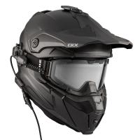 CKX Шлем кроссовый с маской Titan Solid Черный/Матовый в Ульяновске