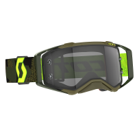 Scott Очки кроссовые Prospect LS kaki green/neon yellow light sensitive в Ульяновске