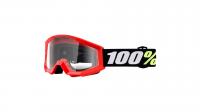 100% Очки детские Strata Mini Goggle Red/Clear Lens в Ульяновске