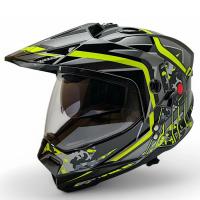 AIM Шлем кросс/эндуро JK802S Yellow/Grey/Black в Ульяновске