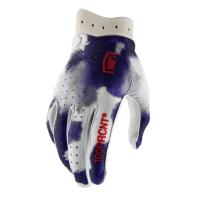 100% Мотоперчатки текстильные ITrack Blue/White 2026 в Ульяновске