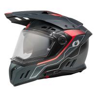 Oneal Шлем кроссовый со стеклом Sierra RS Echo красный/черный в Ульяновске