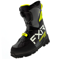 FXR Ботинки снегоходные X-Cross Pro BOA с утеплителем Black/Hi Vis в Ульяновске