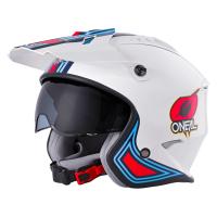ONEAL Шлем открытый Volt MN1, глянец Белый/красный в Ульяновске