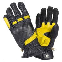 BY City Мотоперчатки Retro II Black/Yellow в Ульяновске