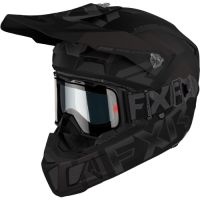 FXR Шлем Clutch Cold Stop QRS Electric 22 Black Ops в Ульяновске