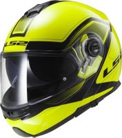 LS2 Мотошлем снегоходный FF325 Strobe Electric Snow Civik Желтый/Черный в Ульяновске