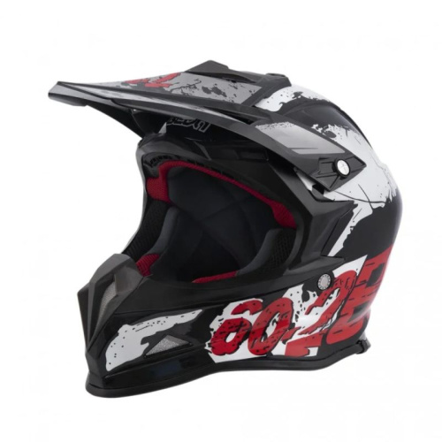 Beon Шлем B-602 Black White Red в Ульяновске