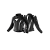 Shima Куртка Кожаная женская Miura 2.0 Black/White в Ульяновске