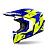 Airoh Шлем Twist 3 Dizzy Blue/Yellow Gloss в Ульяновске