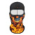 Scout Балаклава Funny face Skull on fire в Ульяновске