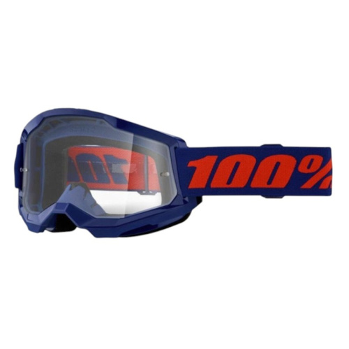 100% Очки Strata 2 Goggle Navy / Clear в Ульяновске