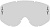 SCOTT Линзы 80's SGL WKS clear silver chrome afc в Ульяновске