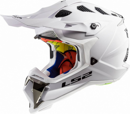 LS2 Мотошлем MX470 Subverter Solid белый в Ульяновске