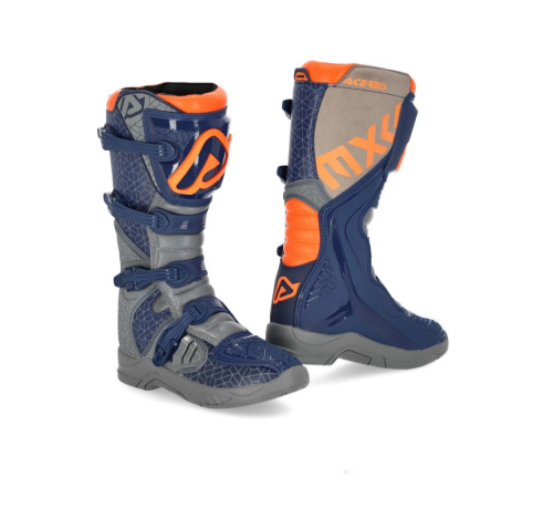 Acerbis Мотоботы кроссовые X-Team Blue/Grey в Ульяновске