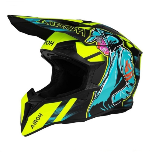 Airoh Шлем Wraaap Cyber Yellow Matt в Ульяновске