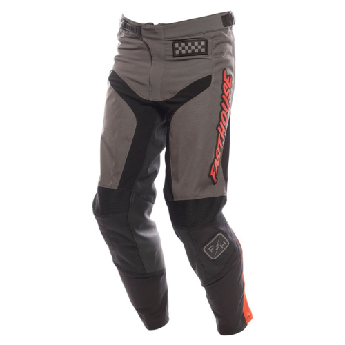Fasthouse Брюки Grindhouse Pant Gray/Red в Ульяновске