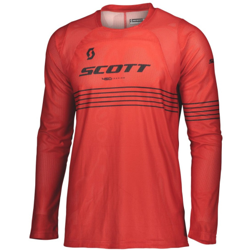 Scott Джерси 450 Angled Light red/black в Ульяновске