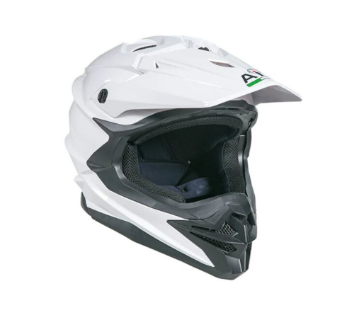 AiM Шлем кроссовый JK803 White Glossy в Ульяновске