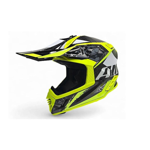 AiM Шлем RH855 Carbon Terrain Black/Yellow в Ульяновске