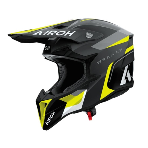 Airoh Шлем Wraaap Conquer Yellow Matt в Ульяновске