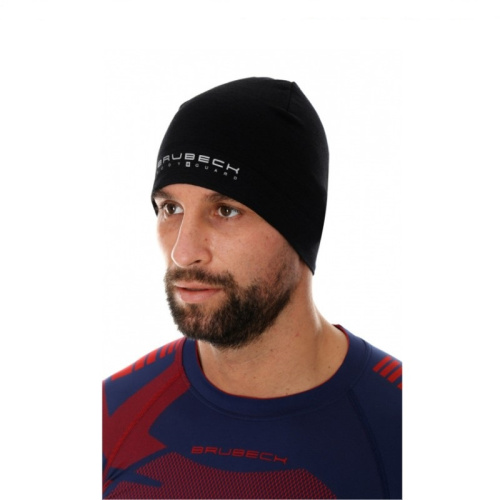 Brubeck Шапка шерстяная Active Wool Черная в Ульяновске
