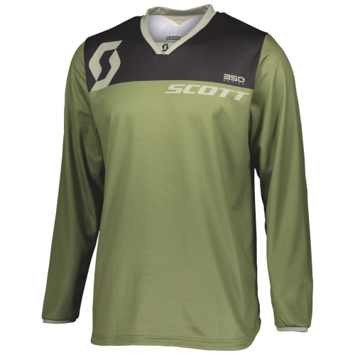 Scott Джерси 350 Dirt green tan в Ульяновске