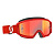 Scott очки кроссовые Primal red/white orange chrome works в Ульяновске