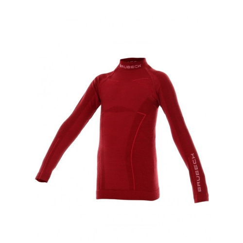 Brubeck Футболка на девушку Active Wool Бордовый в Ульяновске