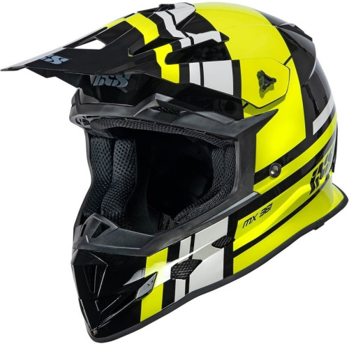 IXS Мотошлем iXS361 2.3 Черно-желтый в Ульяновске