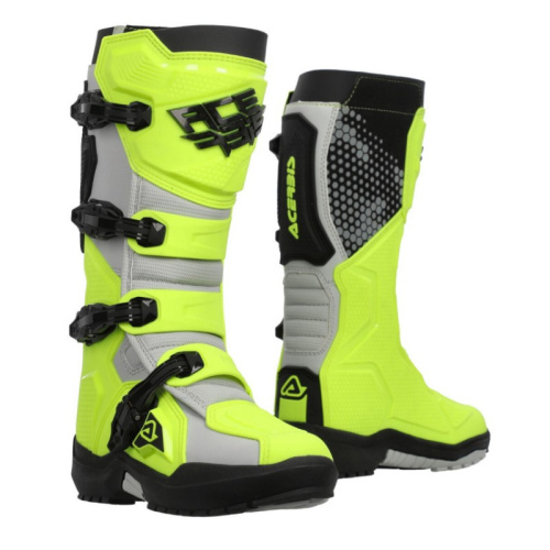 Acerbis Мотоботы кроссовые Artiglio Fluo Yellow/White в Ульяновске