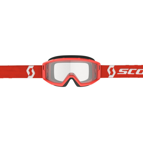 Scott очки кроссовые Primal Red прозрачная линза в Ульяновске