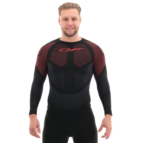 Dragonfly Термофутболка 3DThermo Red с длинным рукавом в Ульяновске