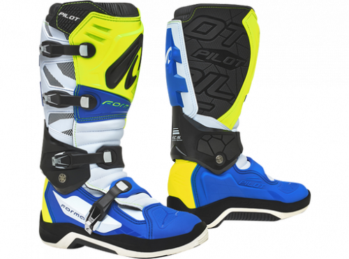 Forma Ботинки Pilot YellowFluo/White/Blue в Ульяновске